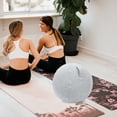 thumbnail image 3 of Yoga Ball Anti- Protector Cover Protective Dome Breathable Cotton Linen Office, 3 of 6