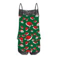 thumbnail image 4 of Puntoco Conjunto casual de pantalones cortos sin mangas con estampado sexy para mujer Puntoco Puntoco-6880, 4 of 5
