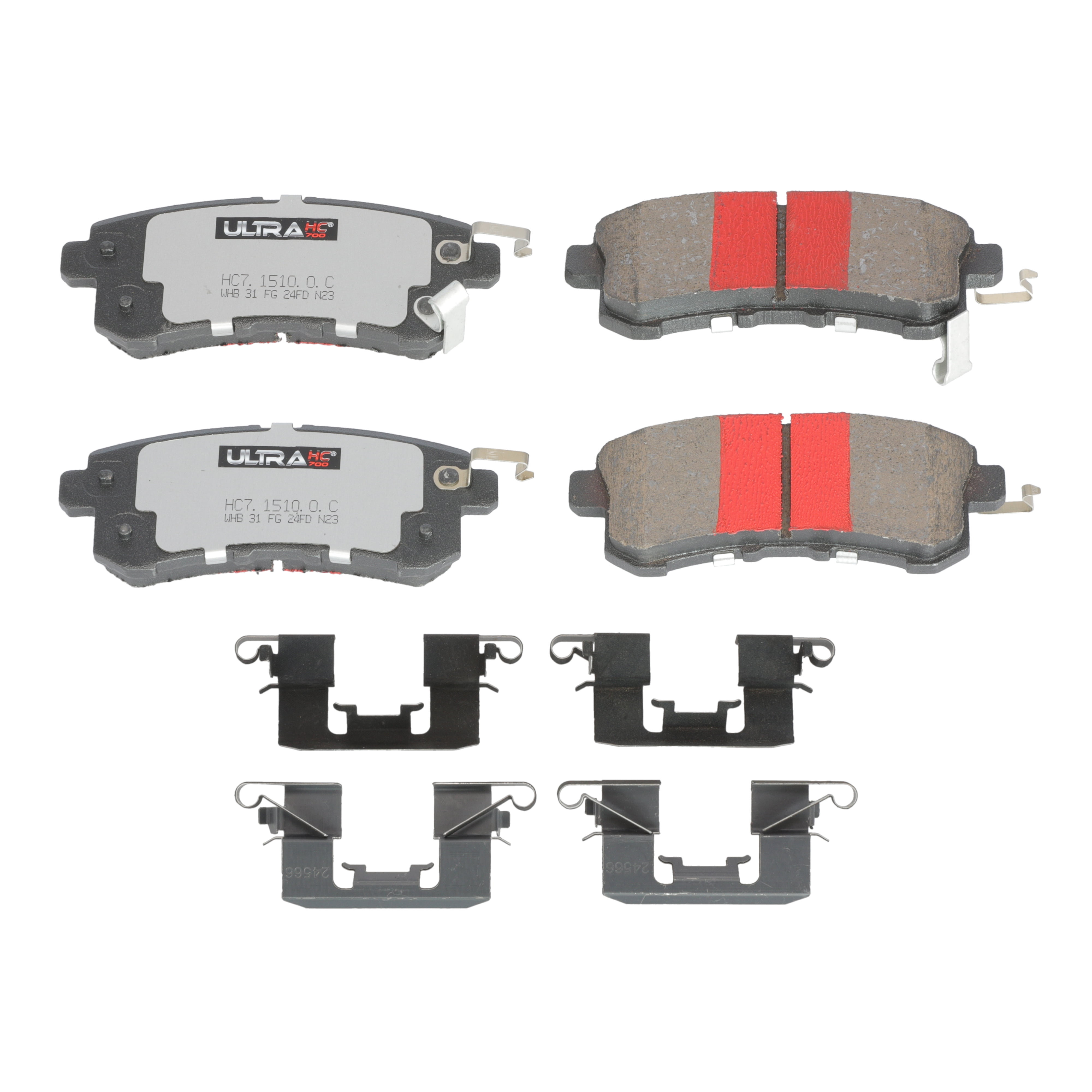 UltraHC 700 Brake Pad Set, Rear HC7.1510.0.C, Nissan Armada 2023-2017