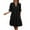 Black, variant on Half Sleeve Dress for Women High Waisted Babydoll Mini Summer Dresses Flowy Tiered Ruffle Short Sundress with Pocket