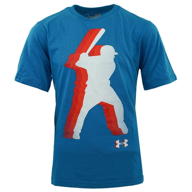 Under Armour Boys' UA Tech Baseball Batter Short Sleeve T-Shirt ...