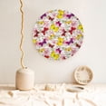 thumbnail image 5 of Kdxio Butterflies and Vintage Bone China Decorative Plate Ceramic Decorative Plate for Home Office Wall Stand Decorative Plates for Home Bedroom-10in, 5 of 6
