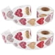 thumbnail image 3 of 2 Rolls Love Heart Stickers Valentine's Day Gift Sealing Stickers Label Sticker, 3 of 3