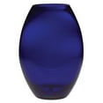 thumbnail image 2 of Majestic Gifts T-850-12 Classic clear 11.5 in. High Quality Glass Cobalt Barrel Vase, 2 of 2