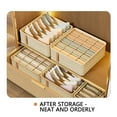 thumbnail image 4 of taicans Sock Underwear Organizer Dividers Drawer Organizer for Dresser Closet Organizers and Storage Boxes for Organizing Socks,Underwear, 4 of 7