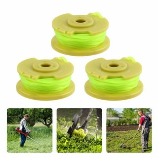 Green Box Innovations 6-Pack 30ft .065 String Trimmer Line Replacement Spool  for Black+Decker AF-100 Weed Eater Line Spool with Automatic Feed System  (6Spool + 1Spring + 1Cap) 