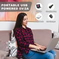 thumbnail image 5 of Heating Pad Cat Plush Heat Pad Stuffed Animal USB Powered,Heating Pad for Back,Neck,Abdomen, Shoulder,Knee,Arms,Legs,Birthday Gifts for Women Mother, 5 of 7