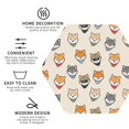 thumbnail image 4 of Pofeuu Shiba Head Face Print Leather Coasters Set of 6, Round Cups Mugs Mat Pad for Home Kitchen Heat Resistant Drink Coasters,Hexagon, 4 of 7