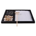 thumbnail image 2 of Mini Zen Sand Garden Desk Decor with Rake Sand and Rocks for Home Office Meditation Tabletop Decoration, 2 of 6