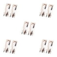thumbnail image 1 of fastboy Hair Ornaments Sturdy Simple Styling Tools Side Clip Snap Fastener Clip Silver 5Set, 1 of 6
