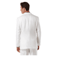 thumbnail image 2 of Cubavera Men's Herringbone Suit Jacket,Bright White, S(38), 2 of 2