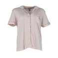 thumbnail image 2 of Overslept  Pointelle Notch Collar Short Sleeve Pajama Set (Women), 2 of 5