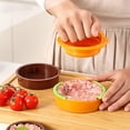 thumbnail image 3 of Prensa para hamburguesas, Prensa para hamburguesas rellenas, Empanadas redondas para cocinar, Prensa para hamburguesas para carne, Empanadas de pollo Negro, 3 of 10