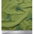 thumbnail image 1 of Soimoi Rayon Fabric Bird Block Print Fabric by The Yard 42 Inch Wide, 1 of 1