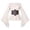 Beige-b, variant on Bigetiay Womens Halloween Pirate Shirt Women Renaissance with Smocked Waist & Flare Sleeves Off Shoulder Corset Top for Cosplay Size XL