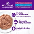 thumbnail image 3 of Wellness Complete Health Pate Adult Wet Cat Food, Natural, Protein-Rich, Grain Free, 3 Ounce , 24 Pack, (Seafood Favorites Variety Pack), 3 of 8