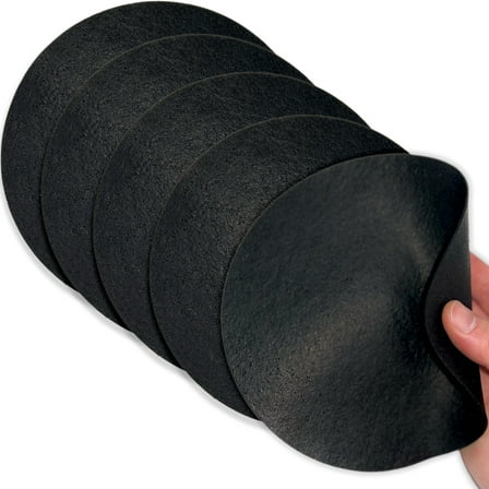 JAR HEADS Thick 7 Inch Rubber Jar Opener Gripper Pad 5 Pack - Grippers for Opening Jars Made in the USA - Jar Opener for Weak Hands & Seniors with Arthritis