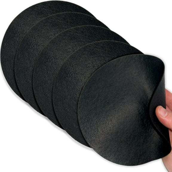 JAR HEADS Thick 7 Inch Rubber Jar Opener Gripper Pad 5 Pack - Grippers for Opening Jars Made in the USA - Jar Opener for Weak Hands & Seniors with Arthritis