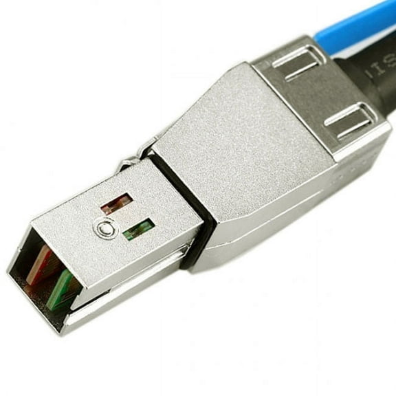 FVH External Mini SAS HD SFF-8644 to Mini SAS High Density HD SFF-8644 Data Server Raid Cable 50cm 12Gbps
