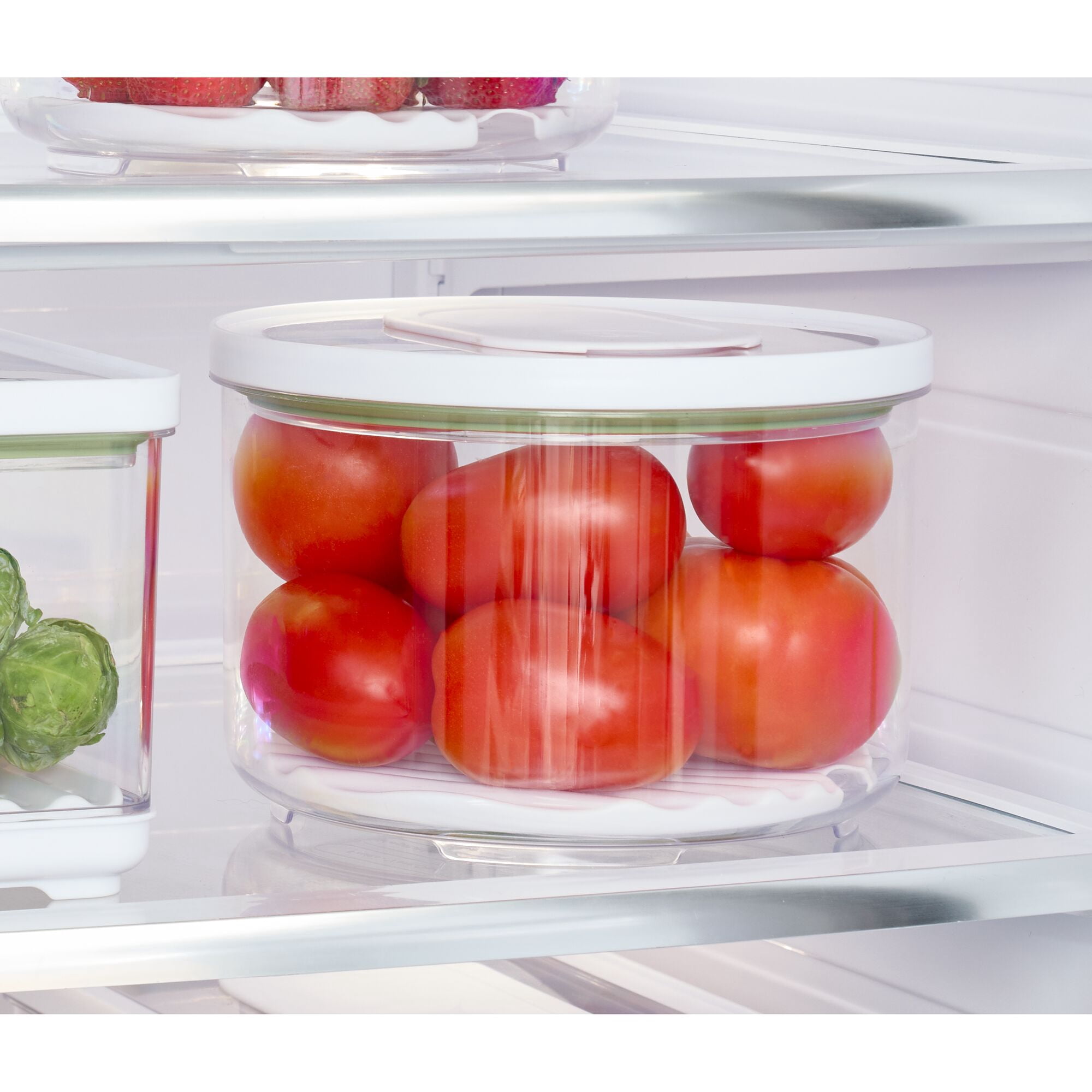 iDesign IDFRESH BPA-Free Recycled Plastic Produce Storage Bowl, Large