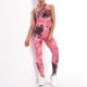 thumbnail image 2 of Gibobby Pantalones de mezclilla Hip-up Ink Pants Bubble Siamese Slim Mujer Yoga Yoga Pantalones Tie-Dye Yoga Pantalones(Rosa， L), 2 of 5