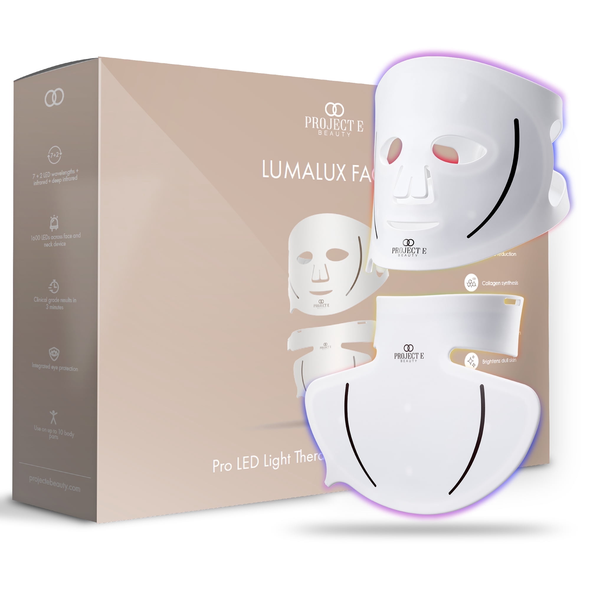 Project E Beauty LED Light Therapy Mask