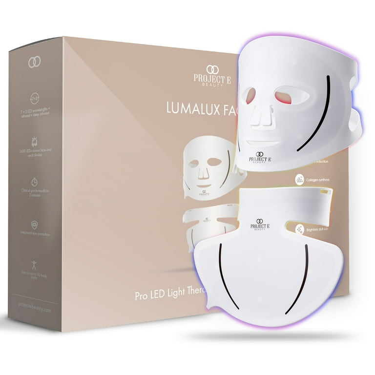 Project E beauty ワイヤレス LEDマスク 7色 イギリス輸入品 Amazon.com : Project E Beauty LED Light Therapy Mask : Beauty