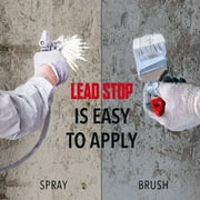 LEAD STOP Lead Encapsulating Compound, Water-Based, 5 Gal, Pail 4000