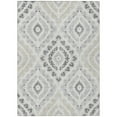 thumbnail image 2 of Addison Rugs Chantille Indoor/Outdoor Transitional Diamond Silver Washable Rectangle Rug, 5' x 7'6", 2 of 6