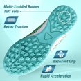 thumbnail image 3 of Zapatos de fútbol Turf Vizari Tesoro para niños y niñas - AQA/Mint, 3 of 6