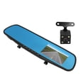 thumbnail image 1 of Backup Camera Mirror, Dash Cam Rearview Mirror 1080P HD 4.3 Inch Front Rear Camera  For Driving, 1 of 8