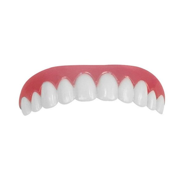 Fake Tooth Oral Hygiene Smile Veneer Safe Practical Smile Down Teeth Cover Orthodontic Simulated Coverage Braces