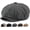 Gray, variant on Men's 8 Panel Newsboy Cap Tweed Cap Herringbone Cabbie Flat Cap