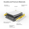 thumbnail image 3 of Inflatable Floating Dock Air Dock Platform Floating Island Raft with None-Slip Surface for Pool Beach Ocean, 3 of 5