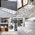 thumbnail image 2 of White Cow Milk Jar Pattern Kitchen Rug Mat,Kitchen Runner Rugs Non Skid Washable,Decorative Kitchen Floor Mats for Kitchen,Sink,Laundry,17"X47", 2 of 5