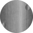 thumbnail image 1 of Ahgly Company Indoor Round Abstract Gray Modern Area Rugs, 6' Round, 1 of 4