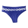 thumbnail image 5 of B91xZ Strings pour Femmes Culottes en Coton Taille Haute, L Bleu, 5 of 5