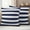 Navy Blue, variant on Pack of 2 Outdoor Pillow Covers,Waterproof Orange Stripes Throw Pillow Covers,Simple Orange White Texture Decorative Pillowcases Cushion Covers for Patio Couch Pillow Sham Protector 16x16 Inch