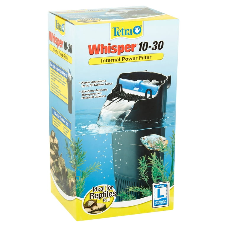 Filtre d'alimentation interne Tetra Whisper 10-30 pour aquariums Pour  aquariums jusqu'à 30 gal 