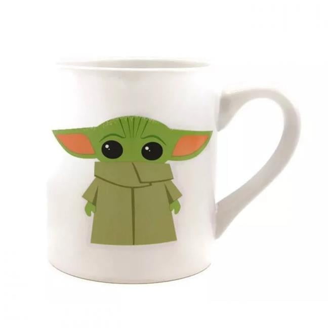 BABY YODA ONE FOR ME The Mandalorian Star Wars Coffee Tea Mug Cup White Ceramic 