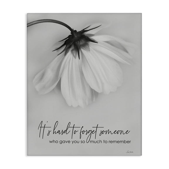 Stupell Industries So Much To Remember Botanical & Floral Painting Gallery Wrapped Canvas Art Print Wall Art, 16 x 20