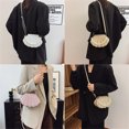 thumbnail image 2 of Fashionable Shell Shape Shoulder Bag for Women PU Leather Crossbody Bags Evening Handbag with Ample Storage Space, 2 of 2