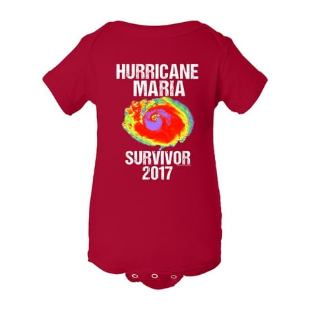 

Hurricane Maria Survivor 2017 DT Infant Baby Rib Bodysuit