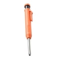 thumbnail image 4 of Lápiz de carpintero para carpintería, marcador activo de punta larga y eficiente, marcador de orificio profundo con cabeza larga para dibujar madera y Naranja, 4 of 9