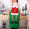 thumbnail image 3 of Zeus Christmas Apron Decoration Exquisite workmanship Lightweight Merry Xmas Funny Apron for Cooking, 3 of 7