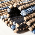 thumbnail image 5 of SAFAVIEH Cape Cod Roxanne Geometric Area Rug, Natural/Blue, 6' x 6' Square, 5 of 11