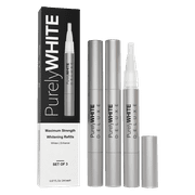 PurelyWHITE DELUXE Whitening Kit Refills, Maintain Your Beautiful Smile, Teeth Whitening Results In Just 7 Minutes