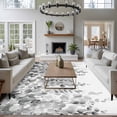 thumbnail image 3 of 6'x9' Area Rugs, Eucalyptus Grey Indoor Outdoor Area Rug for Living Room Bedroom, Farmhouse Leaves Summer Spring Leaf Washable Bathroom Rugs Kitchen Floor Carpet Mats Home Decor Aesthetic, 3 of 8