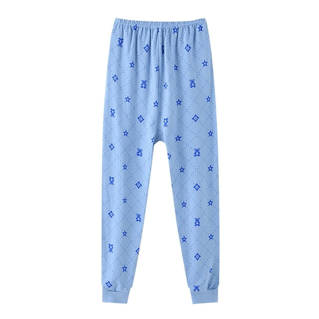 EDFBUYKRS Pyjama Unisexe Enfants Garçons Filles Imprimé Animal Doux Pantalon de Pyjama