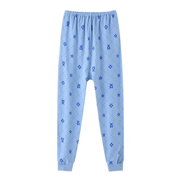 Big Boys Pants Unisex Pajamas Cartoon All Over Print Soft Animal Sleep Pajamas Pants for Kids Pantalon Pour Garçons Size 11-12T